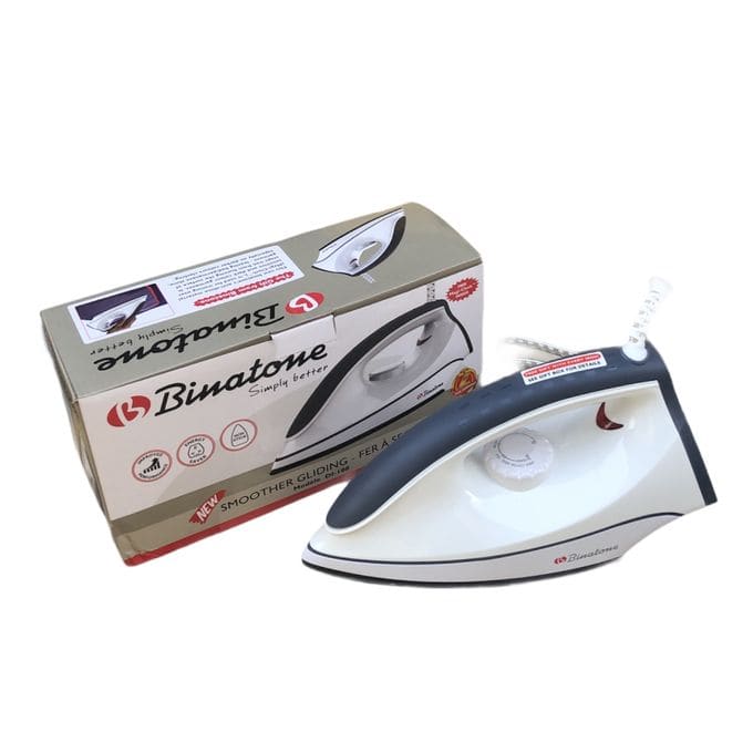 Binatone Electric Dry Iron - 1100-1300 Watt