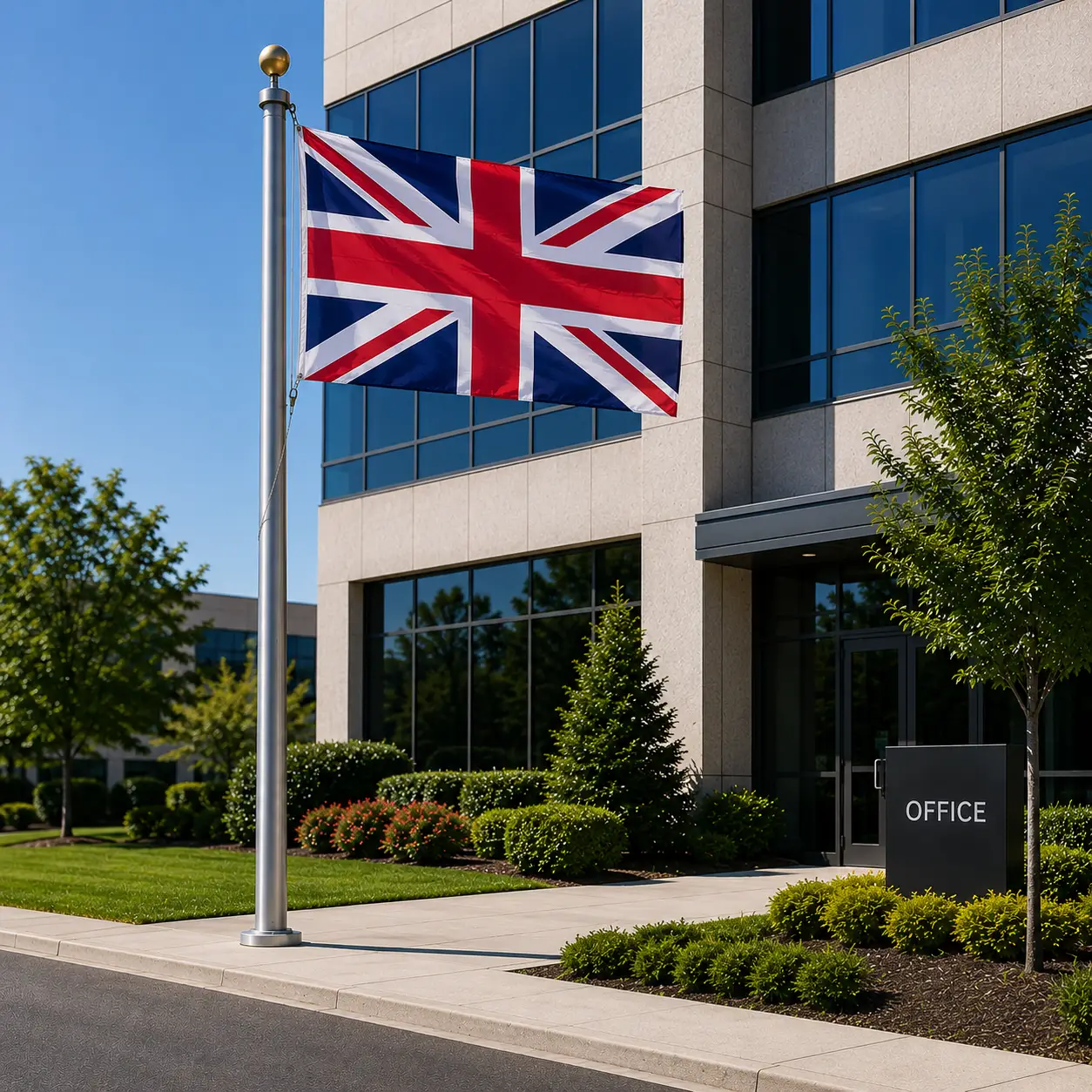 United Kingdom(UK) Flag 5 By 3 Feet Dimension