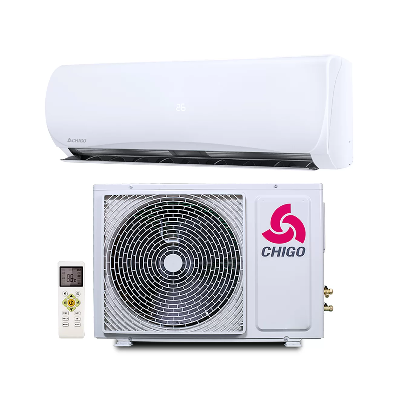 CHIGO 2.5HP R410a Non Inverter Split Air Conditioner