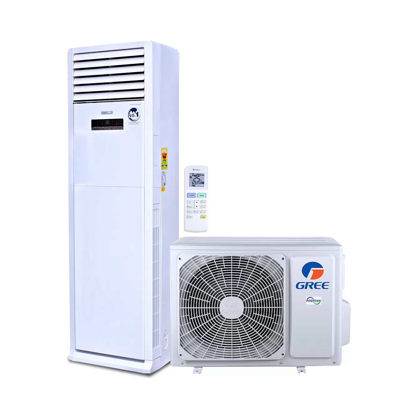 Gree 2.5HP R410a Inverter Floor Standing Air Conditioner