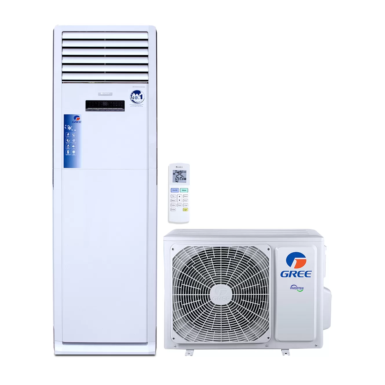 Gree 5.0HP R410a Inverter Floor Standing Air Conditioner