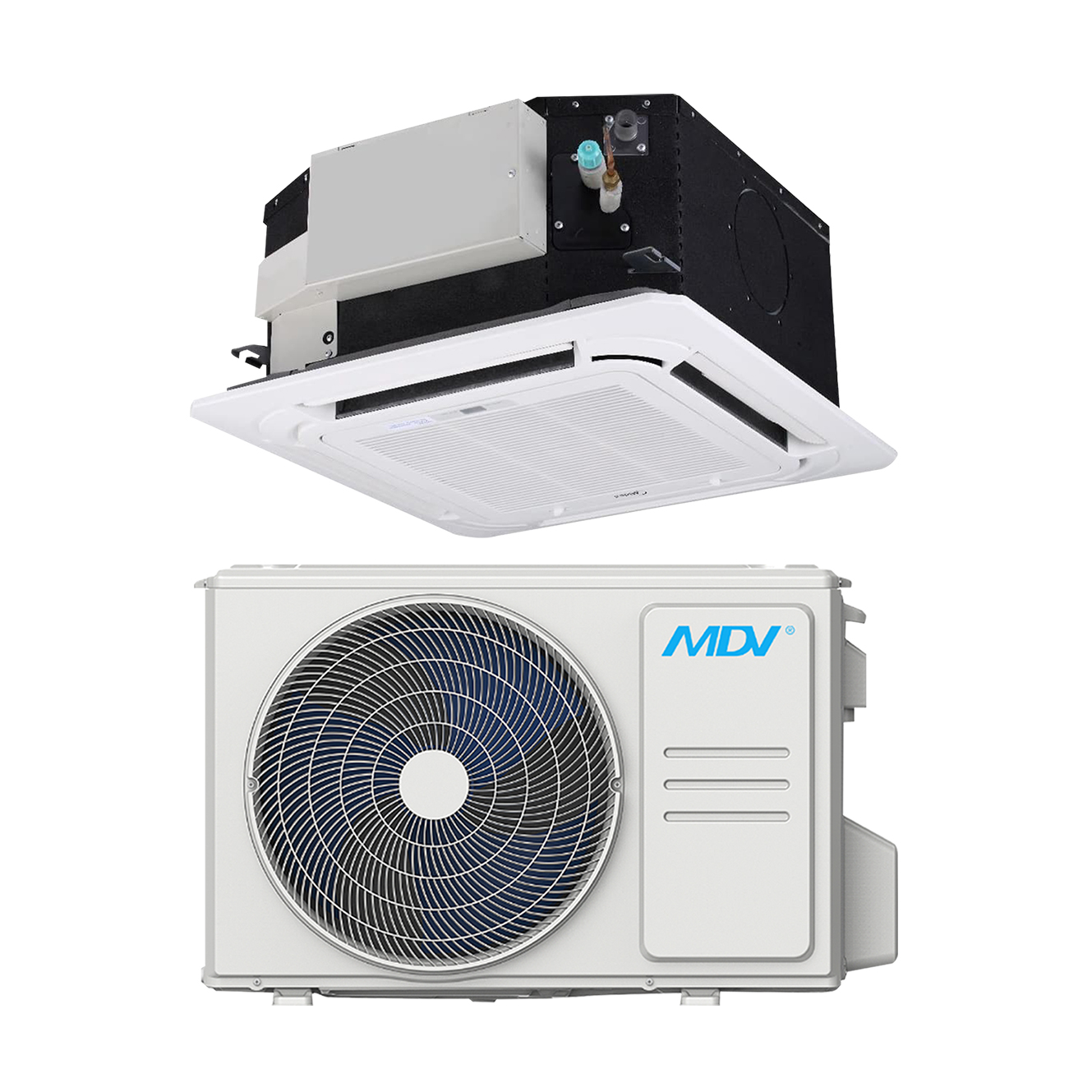 MDV 2.5HP R410a Ceiling Cassette Air Conditioner