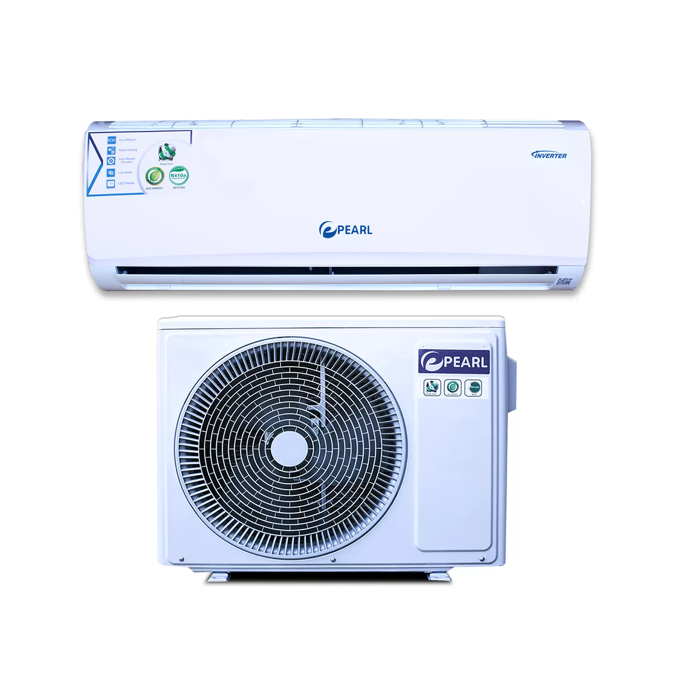 Pearl 1.5HP R410a Inverter Split Air Conditioner