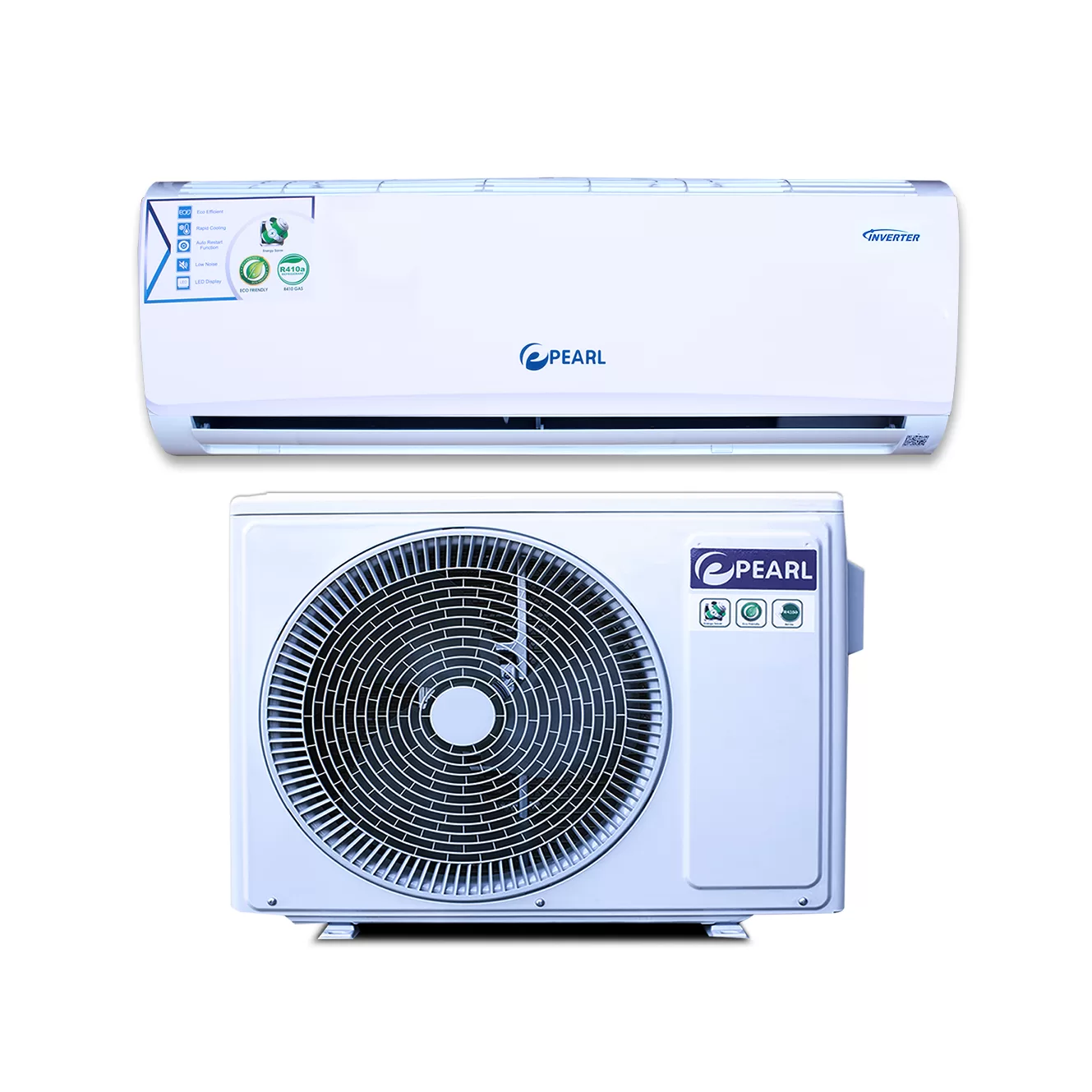 Pearl 2.5HP R410a Inverter Split Air Conditioner