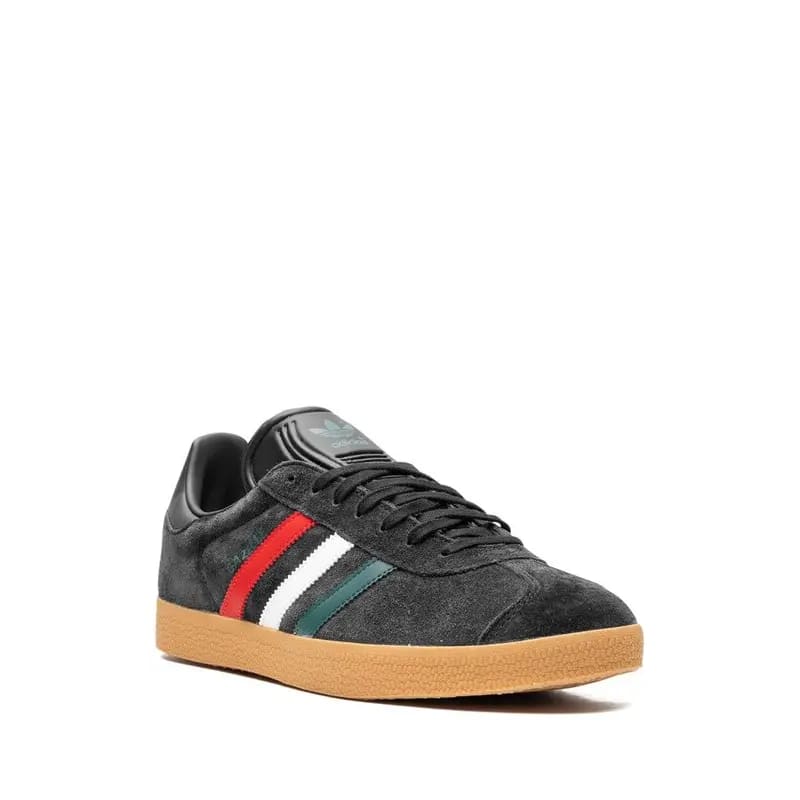 Adidas Gazelle Black Scarlet Green