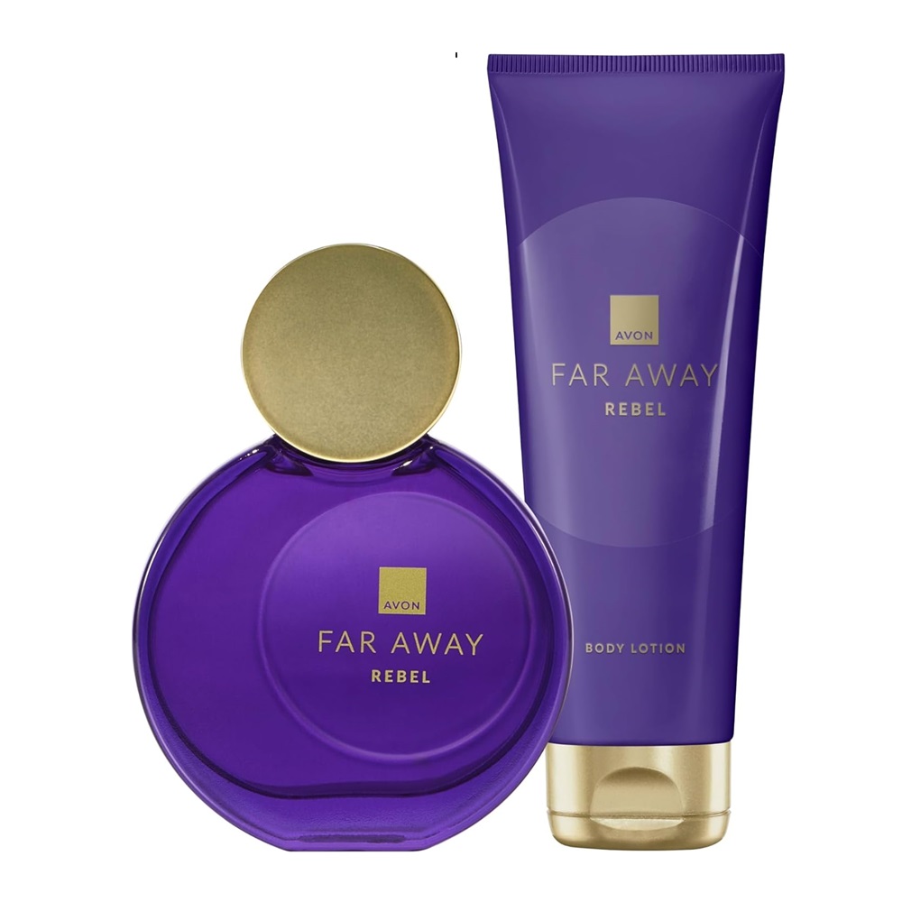 Avon Far Away Rebel Set of 50ML and 125ML Body Lotion