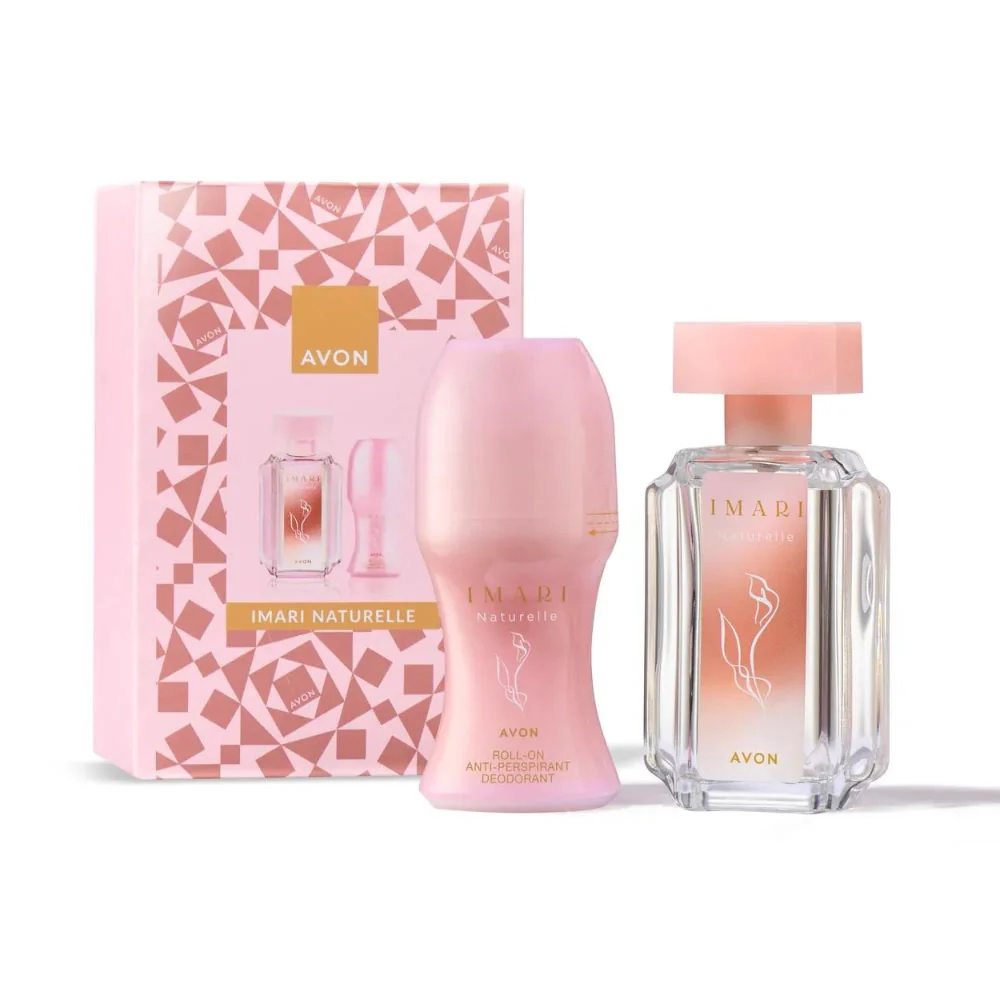 Avon Imari Naturelle 50ML EDT with 50ml Roll-on Deodorant