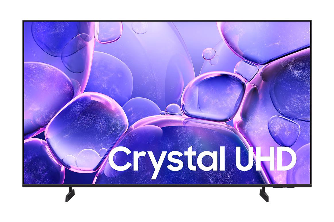Samsung Television UHD U8000F 4K Smart Tv 2025 Crystal Processor 4k, Metalstream Design, Knox Security Alexa Built-In