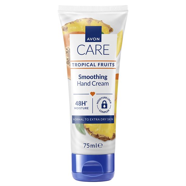 Avon Care Smoothing Tropical Fruits Hand Cream 75ml