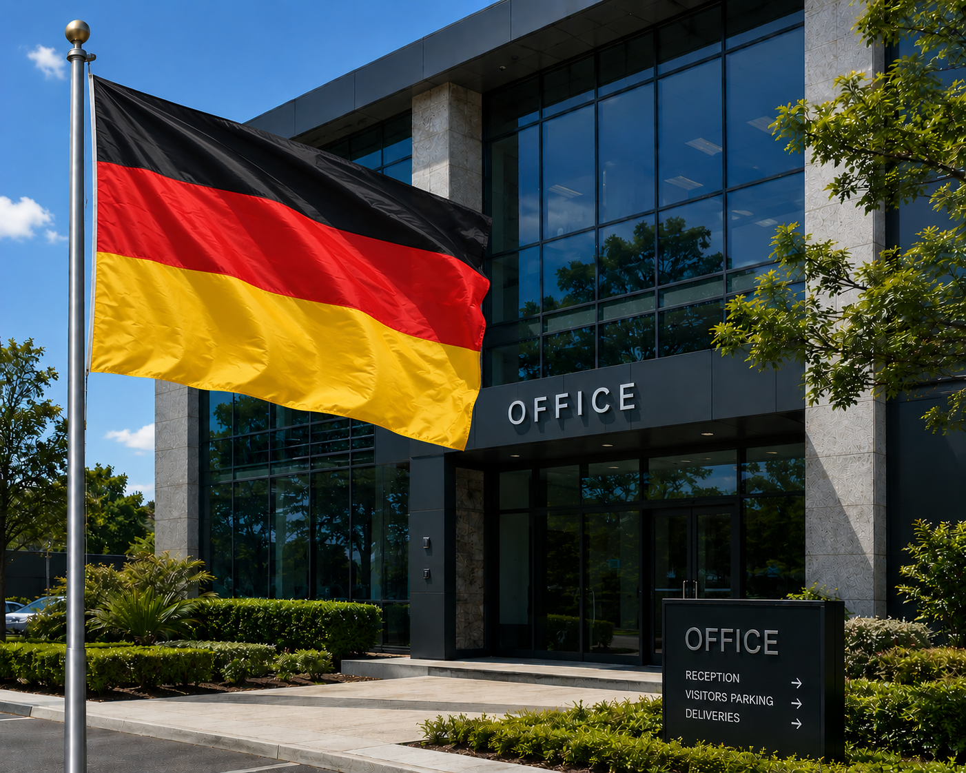 Germany Flag 5 By 3 Feet Dimension Copy
