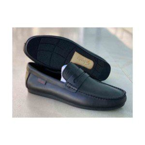 Clarks Black Leather Loafer