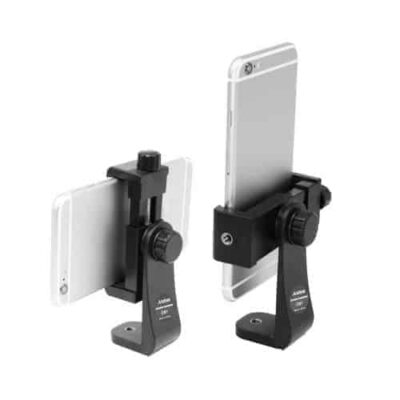 Andoer CB1 Plastic Smartphone Clip Holder Stand Support Clamp Frame Bracket Mount for iPhone 7/7s/6/6s for Samsung Huawei Cellphone Selfie Portrait Outdoor Video
