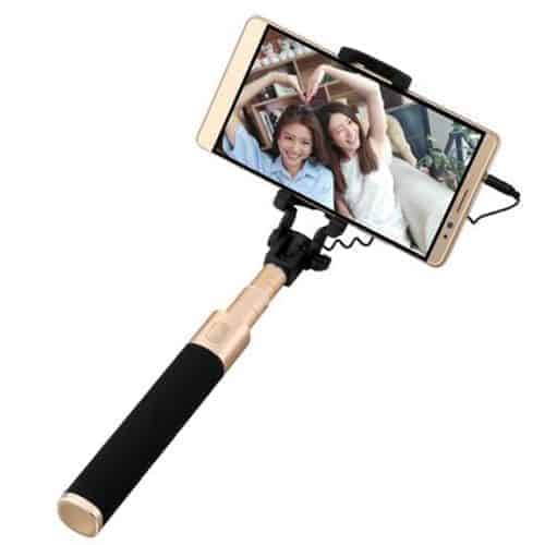 Huawei Original HUAWEI Mini Extendable Handheld Folding Selfie Stick Holder Monopod for Smartphone – Black
