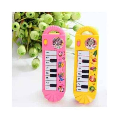 Kids Musical Piano Toy Yellow&Pink
