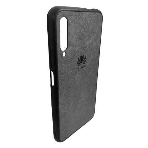 Leather Back Cover Case for Huawei Y9s - Grey