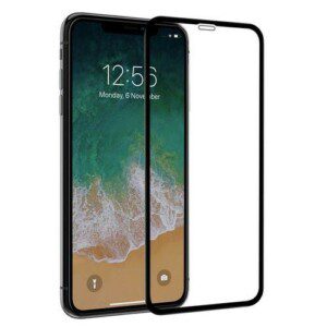 Apple iPhone X / iPhone XS / iPhone 11 Pro Tempered 5D Glass Screen Protector – Black