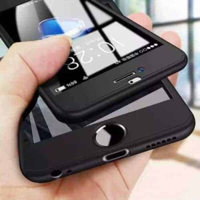 iPhone 6 360 Case + Screen Protector Bundle - Black