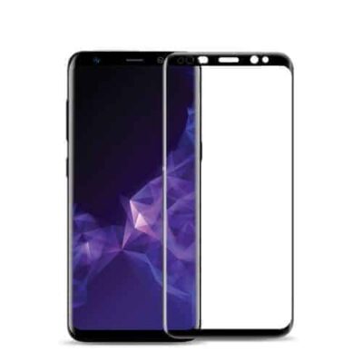 Samsung Galaxy S8 plus / S9 Plus Tempered Glass Screen Protector - Black