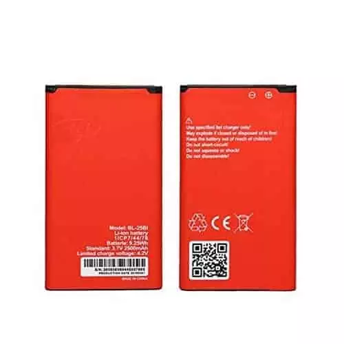Itel BL20HL A32F Battery – 2000mAh – Red