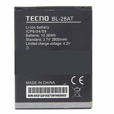 Tecno BL-28AT Replacement Battery for Tecno Y2 - 2800mAh