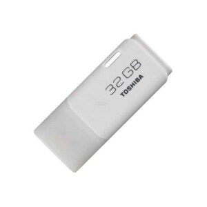 Toshiba 32GB Plastic USB Pen Drive – White