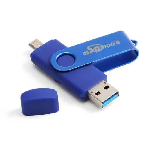Bestrunner USB 2.0 Pen Drive With OTG – 32GB – Blue