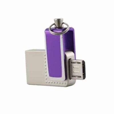 Samsung Dual USB 3.0 On-The-Go Pen Drive - 32GB Purple/Silver
