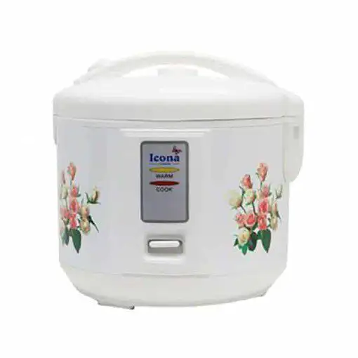 ICONA ILRC-15DL Rice Cooker – 1.5 Litre White