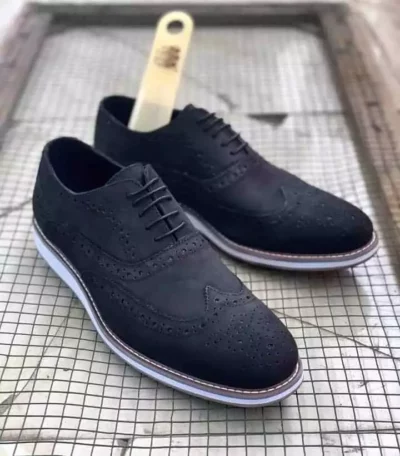 Timberland Black Brogues Shoe