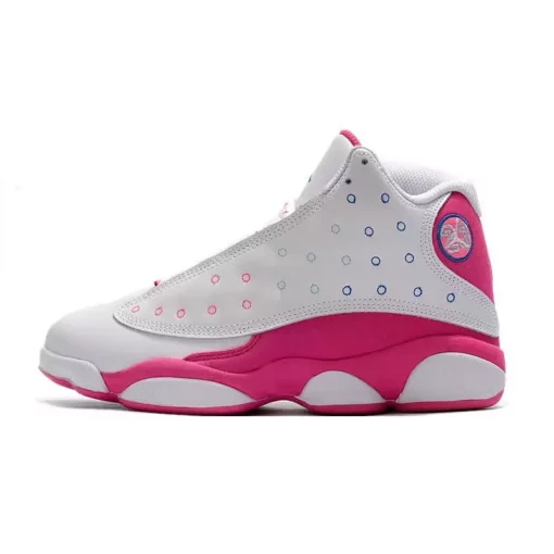 Nike Air Jordan 13 White Pink Blue