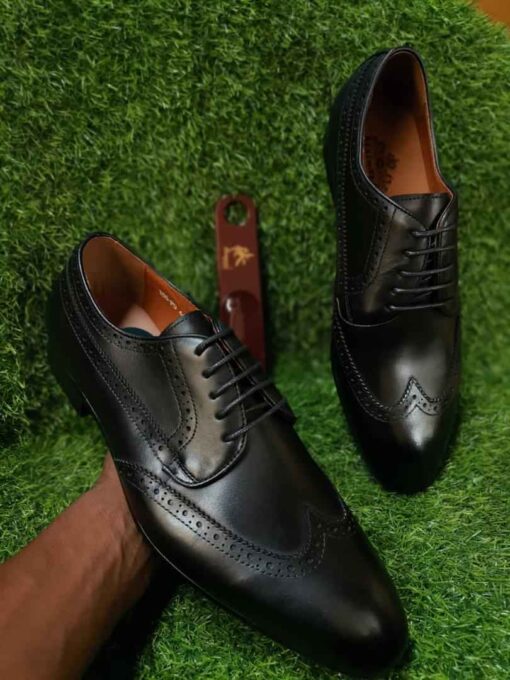 Mainardo Lace Up Oxford Shoe Black
