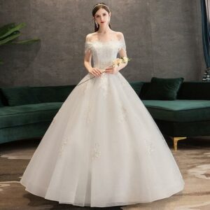 Bridal wedding dress
