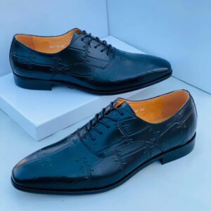 Men's Xklass Black Oxford Shoe