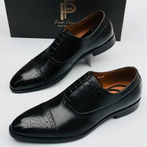 Frank Perry Black Oxford Shoe