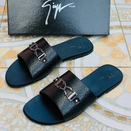 Classic Men's Slide Black Sandals