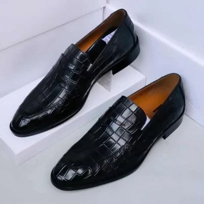 Frank Perry Black Loafer Shoe