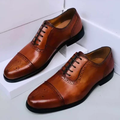 Frank Perry Brown Oxford Shoe