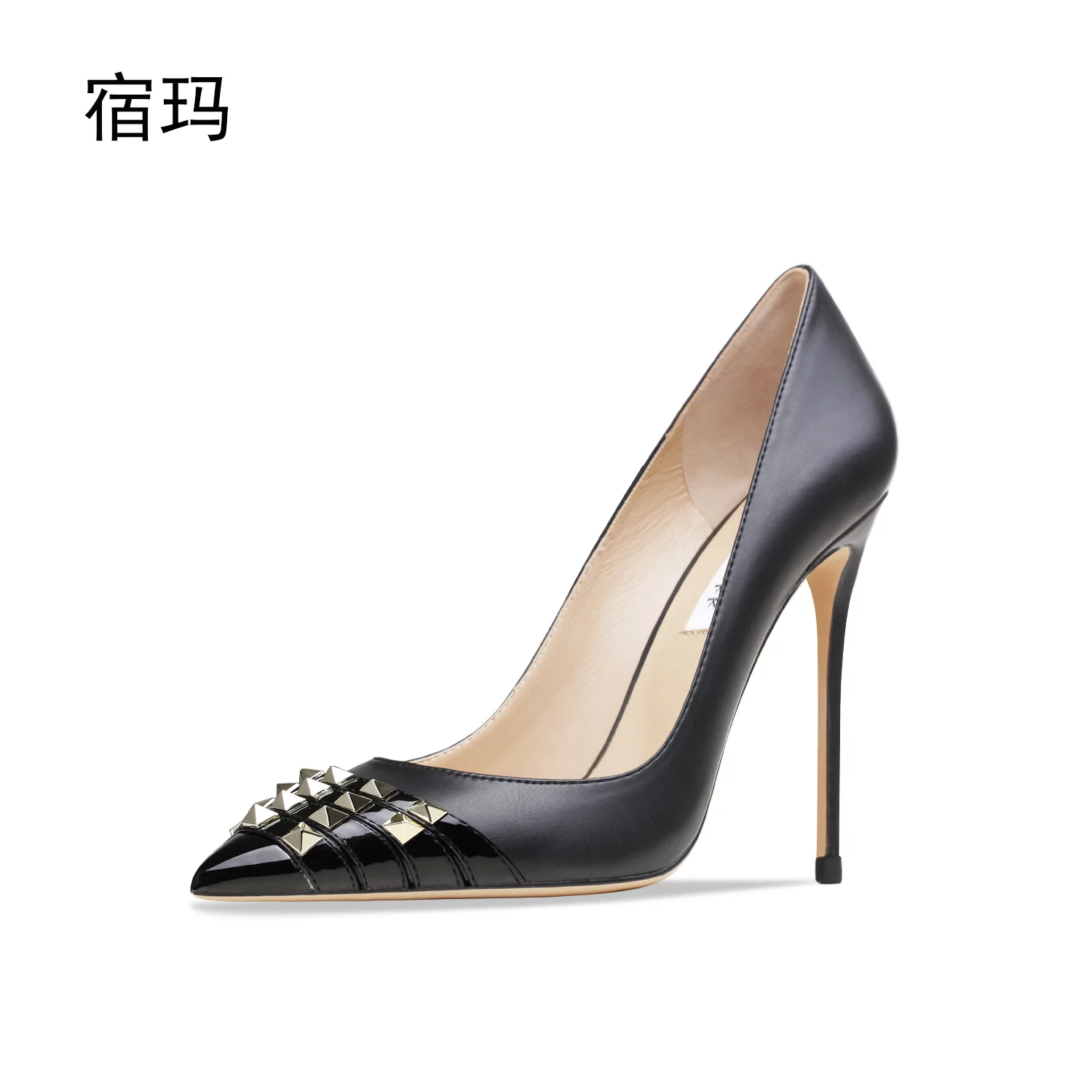 Franco Sarto Shoe Size 6 Black Heel - Margaret's Fine Consignment