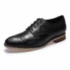 Mona Flying Women Leather Oxfords Hand-made Top Quality Luxury Shoes Lace-up Pointed Toe Wingtip Derby Saddle for Ladies B098-1