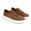 Chekich Casual Shoes For Men s Women s Tan Color Artificial Leather Lace Up Unisex New