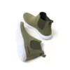 Chekich Men s Boots Khaki Color Artificial Leather  Spring and Autumn Seasons Chelsea Shoes Slip