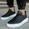 Chekich Men s Shoes Black Color Non Leather Lace Spring and Autumn Seasons  Office Trend