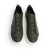 Chekich Men s Shoes Khaki Elastic Band Non Leather Spring Autumn  Seasons Slip On New