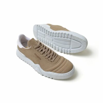 Chekich Men s Shoes Sand Color Suede Lace Up Spring and Autumn Seasons Breathable Sneakers Comfortable
