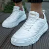 Chekich Men s Shoes White Color Lace Up Artificial Leather Summer Season  Fashion Wedding Office