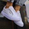 Chekich Men s Shoes White Sneakers Non Leather  Summer Season Zipped Closure Type Casual Sport