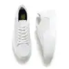 Chekich Men s Sneakers White Color Non Leather Lace up Spring and Autumn Season Casual Shoes