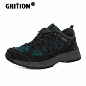 GRITION Men Shoes Summer Water Shoes Quick Drying Lightweight Fishing Outdoor Hiking Sandals Non Slip Mesh
