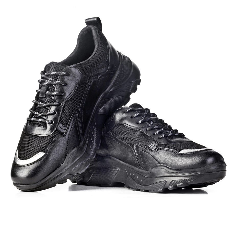 Football Lace-Up - Black/White