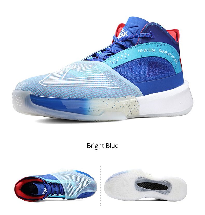 Peak Taichi Pop Big Triangle Andrew Wiggins Men's Sneakers Sports Shoes Light Competitive Basketball Shoes For Men 2022 E11737A